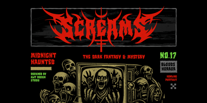 Comangs Font Poster 2