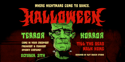 Comangs Font Poster 4