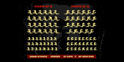 Comangs Font Poster 13
