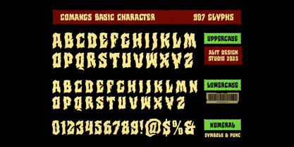 Comangs Font Poster 6