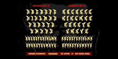 Comangs Font Poster 10