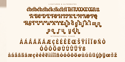 Mintage Twentys Font Poster 8