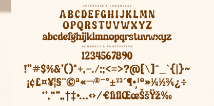 Mintage Twentys Font Poster 7