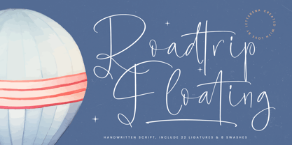 Roadtrip Font Poster 1