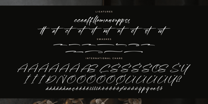 Golassity Foreston Font Poster 8