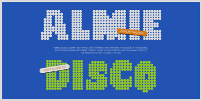 Almie Disco Font Poster 1