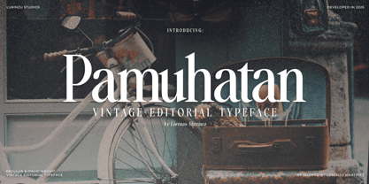 Pamuhatan Font Poster 1