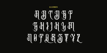 MC Brigizh Font Poster 8