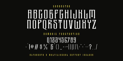 MC Brigizh Font Poster 7