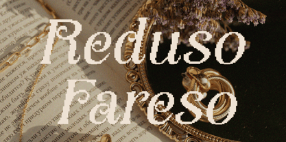 Angeris Pixel Font Poster 3