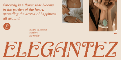 Angeris Pixel Font Poster 2