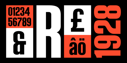 Gulams Condensed Font Poster 2