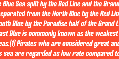 Gulams Condensed Font Poster 4