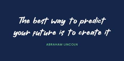 Scriptman Font Poster 4