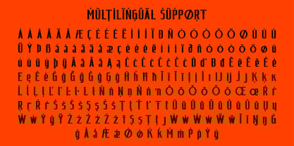 Astravictus Font Poster 4