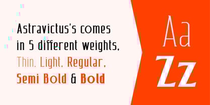 Astravictus Font Poster 3