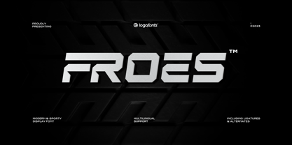 Froes Font Poster 1