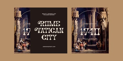 Geman Nier Font Poster 3