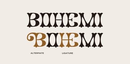 Geman Nier Font Poster 4