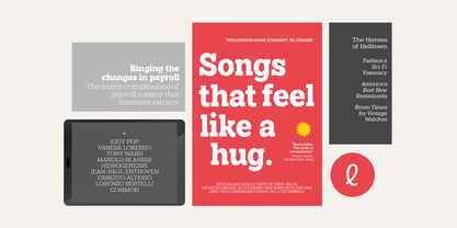 Midles Slab Font Poster 9