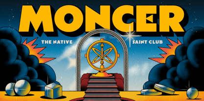 Moncer Font Poster 1