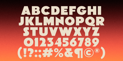 Moncer Font Poster 12