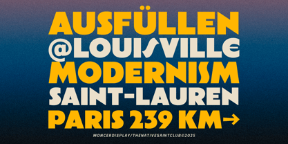 Moncer Font Poster 8