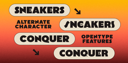 Moncer Font Poster 2