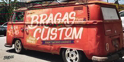 Brasgo Font Poster 8