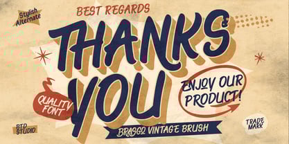 Brasgo Font Poster 12