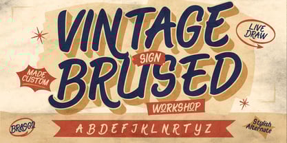 Brasgo Font Poster 7