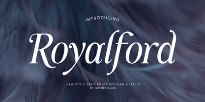 Royalford Font Poster 13
