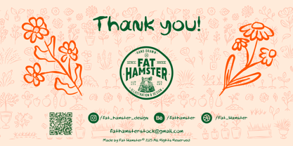 Garden Notes Font Poster 7