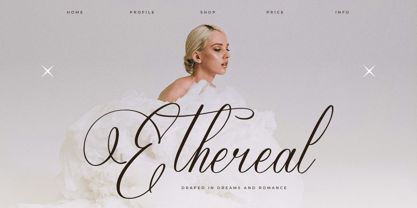 Eladorna Font Poster 4