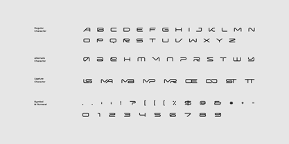 Moons Font Poster 5