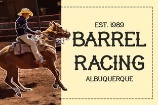 Bronco Ridge Font Poster 6