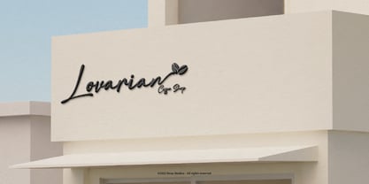 Darajat High Font Poster 9