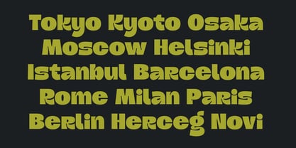 Grongert Font Poster 6