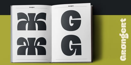 Grongert Font Poster 7