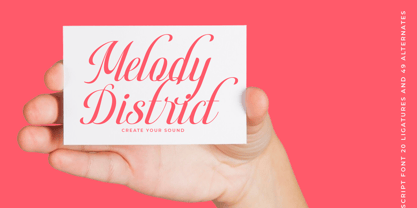 Berishye Font Poster 6