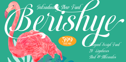 Berishye Font Poster 1
