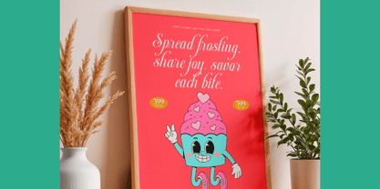 Berishye Font Poster 11