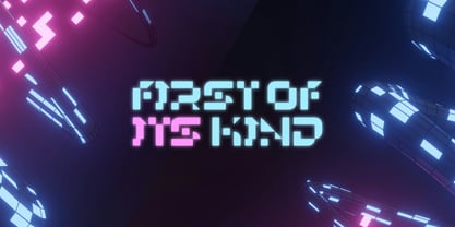 First Of Its Kind Font Poster 1