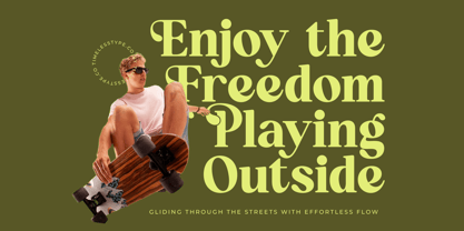 Repag Bayoe Font Poster 11