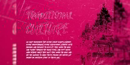 Slaught Font Poster 7