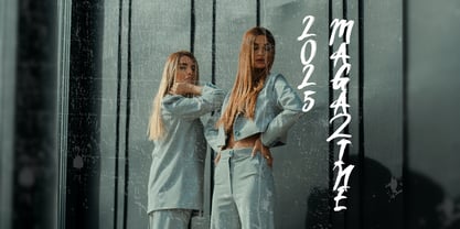 Slaught Font Poster 15