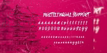 Slaught Font Poster 4