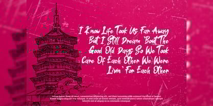 Slaught Font Poster 8