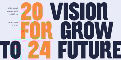 Rythem Font Poster 2