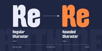 Rythem Font Poster 6